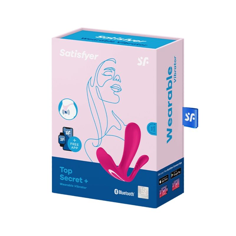 TILFREDSHEDENDE - TOP HEMMELIGT + VIBRATOR PINK