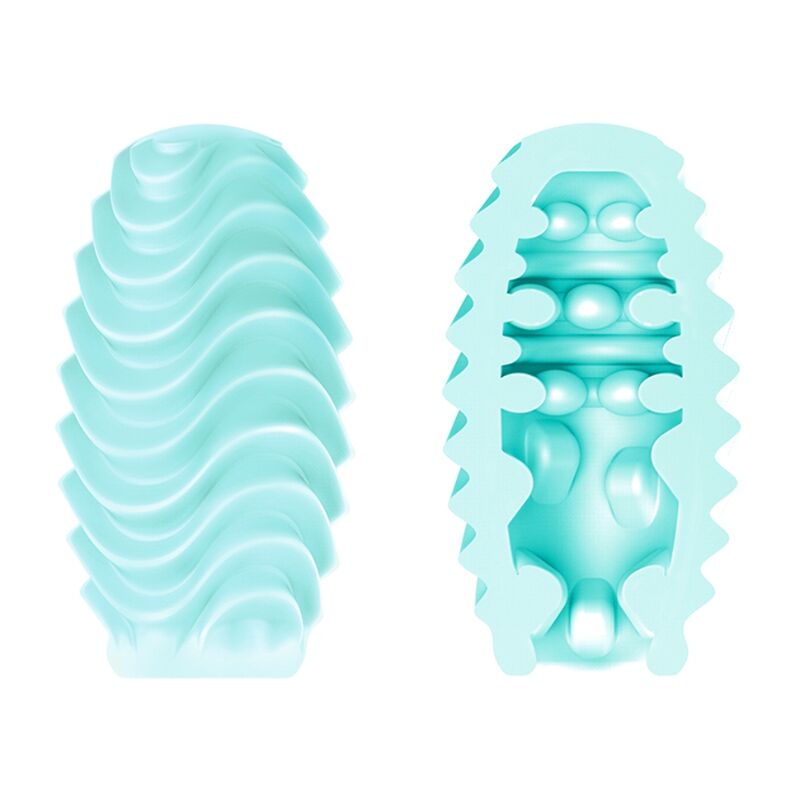 PRETTY LOVE - ŒUF MASTURBATEUR DOUBLE FACE TURQUOISE