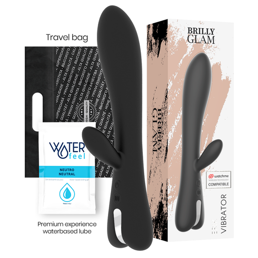 BRILLY GLAM - VIBRATEUR ERIK WATCHME COMPATIBLE AVEC LA TECHNOLOGIE SANS FIL