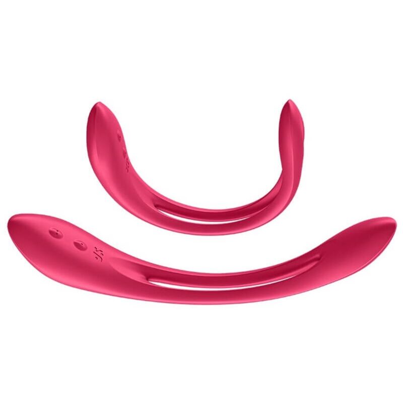 TILFREDSHEDENDE - ELASTISK JOY MULTI VIBRATOR RØD