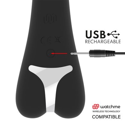 BRILLY GLAM - RYAN VIBRATOR WATCHME TRÅDLØS TEKNOLOGI KOMPATIBEL