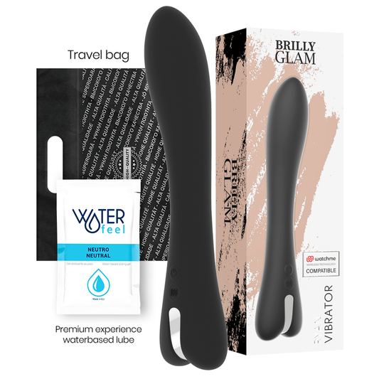 BRILLY GLAM - RYAN VIBRATOR WATCHME TRÅDLØS TEKNOLOGI KOMPATIBEL