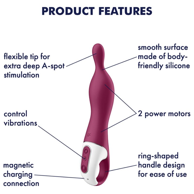 TILFREDSHEDENDE - FANTASTISK 1 ASPOT VIBRATOR BÆR