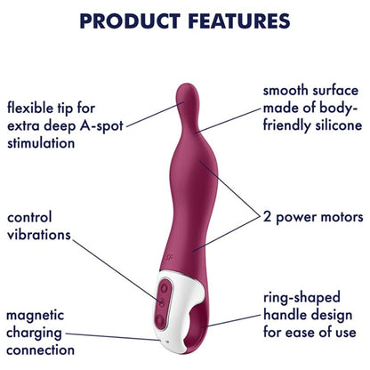 TILFREDSHEDENDE - FANTASTISK 1 ASPOT VIBRATOR BÆR