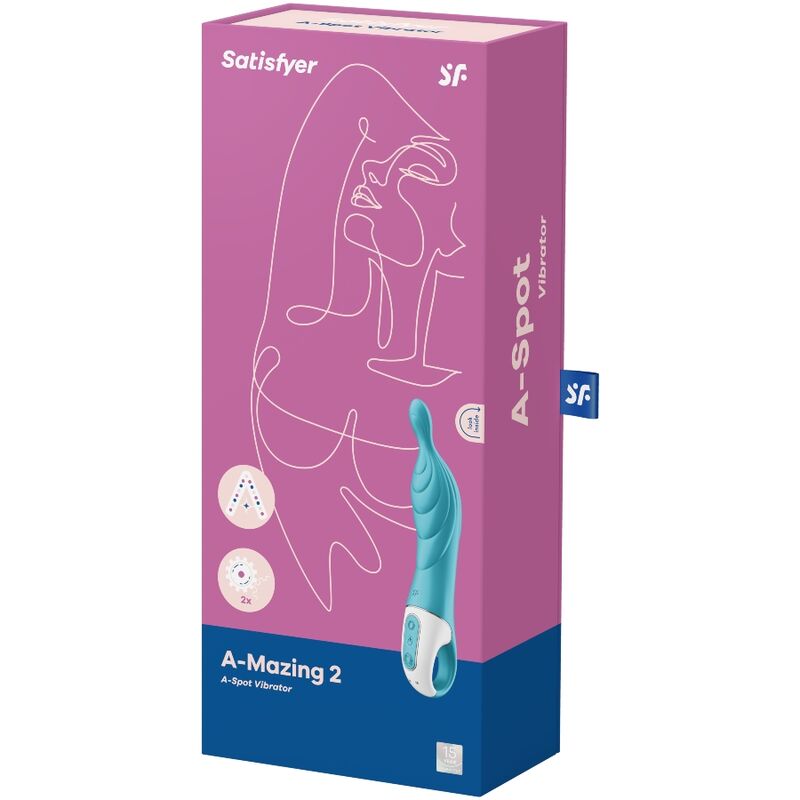 TILFREDSHEDENDE - FANTASTISK 2 ASPOT VIBRATOR TURKIS
