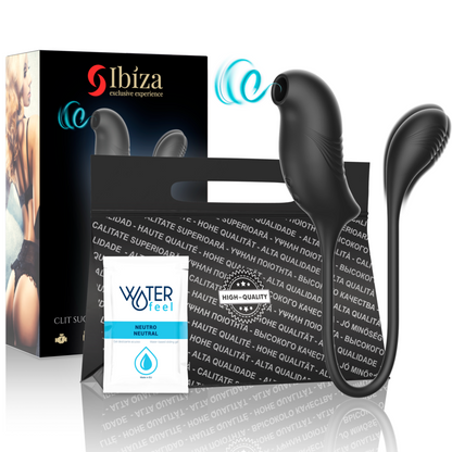 IBIZA - STIMULATOR MED MAGISK KLITORISSUGER OG VIBRATION