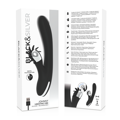 BLACK&amp;SILVER - BUNNY JOHNNY VIBRERENDE VIBE