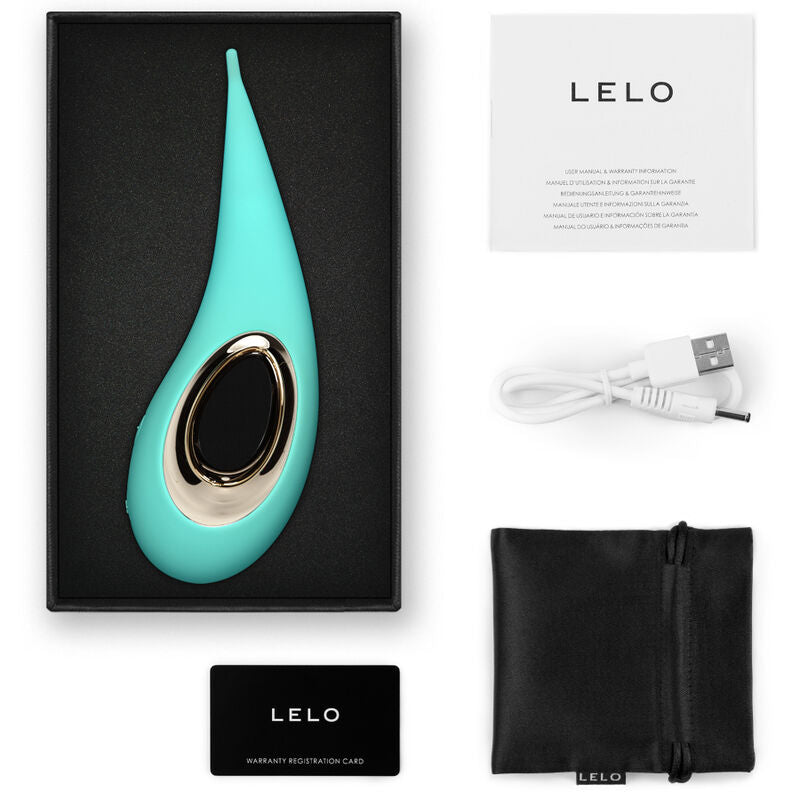 LELO - STIMULATEUR DE CLITORIS DOT - VERT AQUA