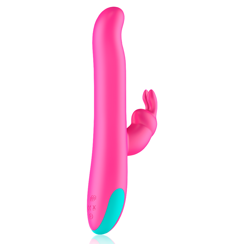 HAPPY LOKY - PLUTO RABBIT VIBRATOR &amp; ROTATOR WATCHME TRÅDLØS TEKNOLOGI KOMPATIBEL