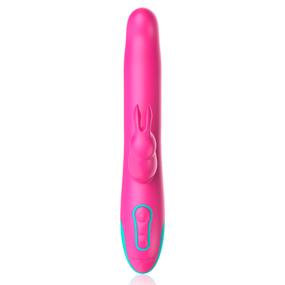 HAPPY LOKY - PLUTO RABBIT VIBRATOR &amp; ROTATOR WATCHME TRÅDLØS TEKNOLOGI KOMPATIBEL