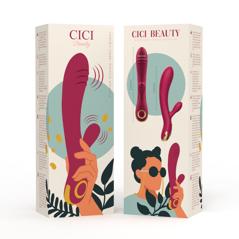 CICI BEAUTY - PREMIUM SILIKONE KANINVIBRATOR