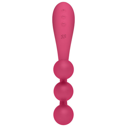 TILFREDSHEDENDE - TRI BALL 1 MULTI VIBRATOR RØD