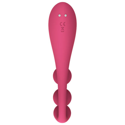 TILFREDSHEDENDE - TRI BALL 1 MULTI VIBRATOR RØD