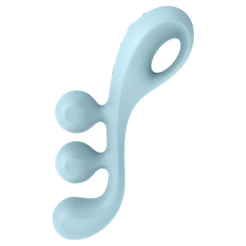 TILfredsstiller - TRI BALL 2 MULTI VIBRATOR BLÅ