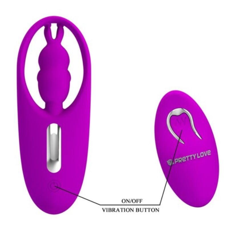 PRETTY LOVE - VILDSTIMULATOR TIL TRUSSER MED FJERNBETJENING LILAC
