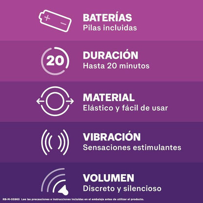DUREX - INTENSE ORGASMISKE VIBRATIONER