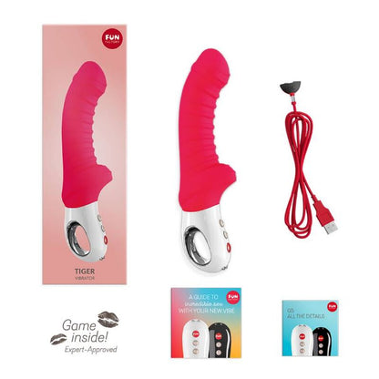 FUN FACTORY - TIGER G5 VIBRATOR INDIA RØD