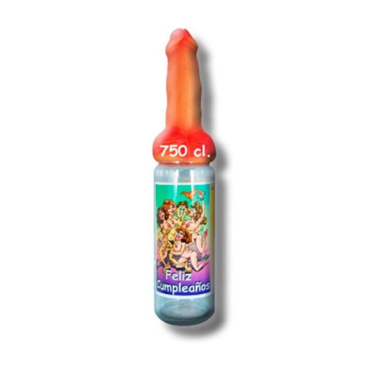 DIABLO PICANTE - PENIS SUMEFLASKE FØDSELSDAGSKØD 750 ML