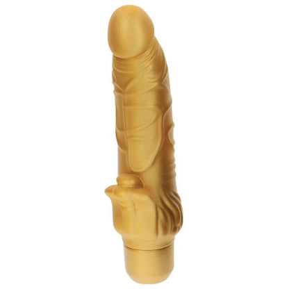 GET REAL - VIBRATEUR GOLD DICKER STIM OR
