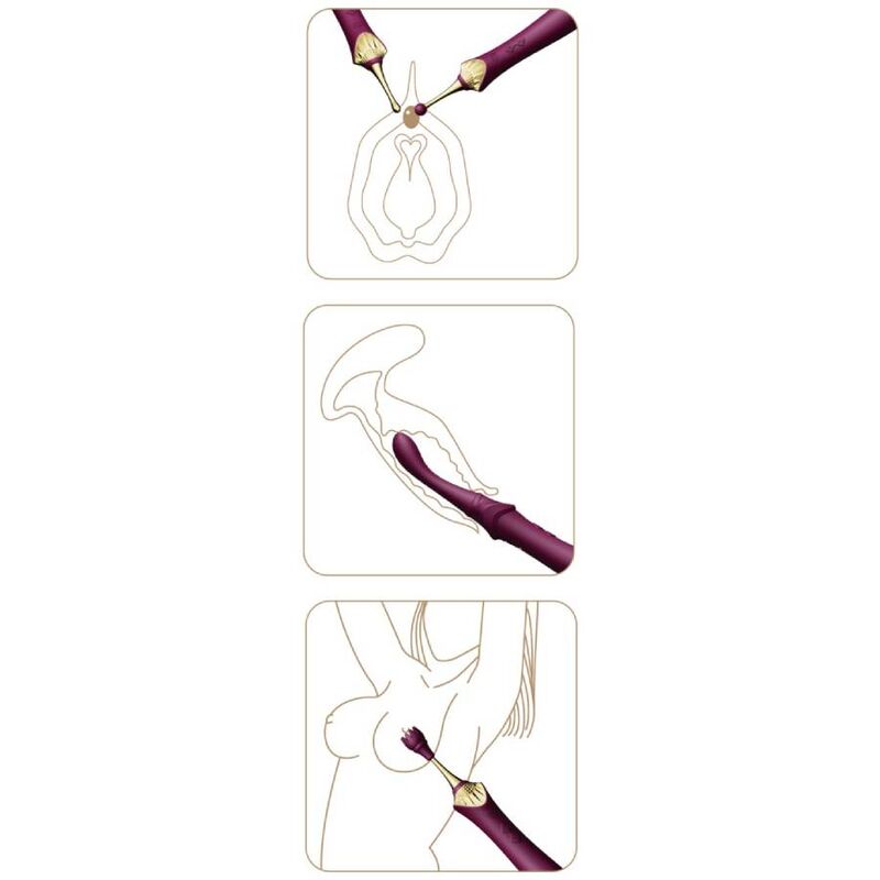 ZALO - BESS 2 CLITORAL MASSAGER SORT