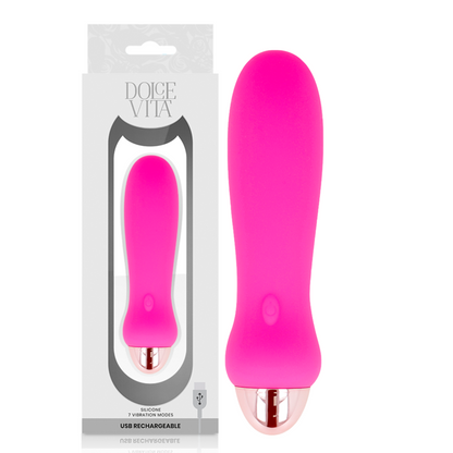 DOLCE VITA - VIBRATEUR RECHARGEABLE FIVE ROSE 7 VITESSES
