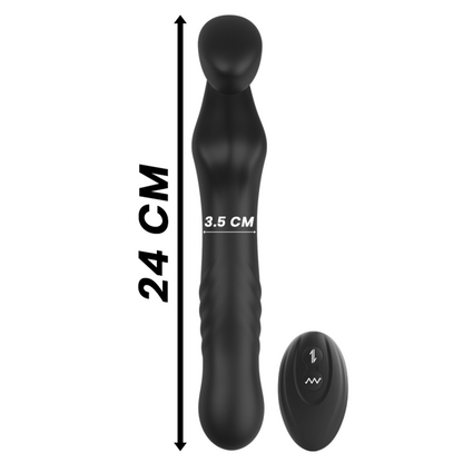 IBIZA - FJERNBETJENING STROPLØS VIBRATOR OP &amp; NED