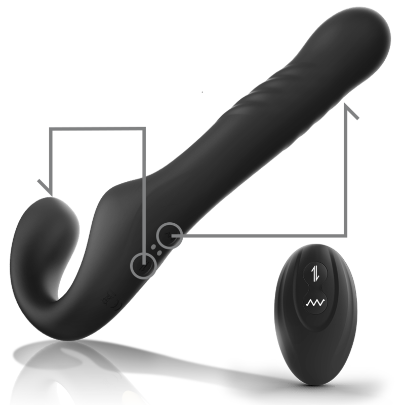 IBIZA - FJERNBETJENING STROPLØS VIBRATOR OP &amp; NED