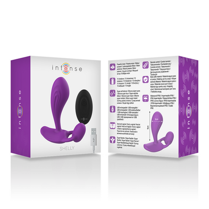 INTENSE - SHELLY PLUG ANAL TÉLÉCOMMANDE VIOLET