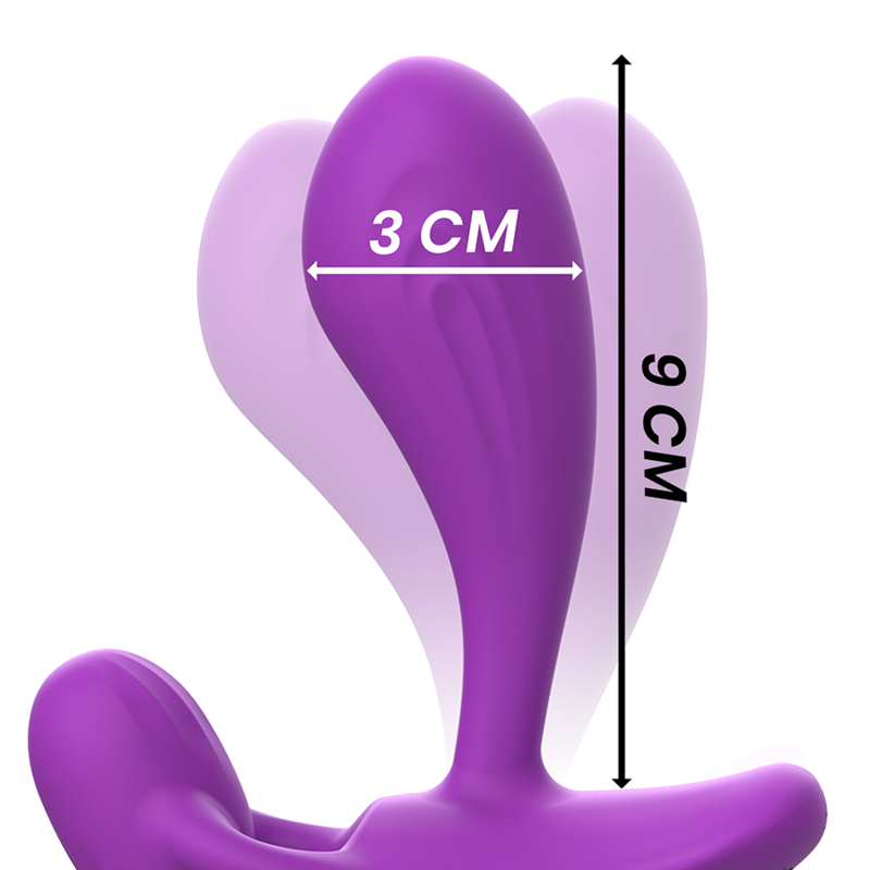 INTENSE - SHELLY PLUG ANAL TÉLÉCOMMANDE VIOLET