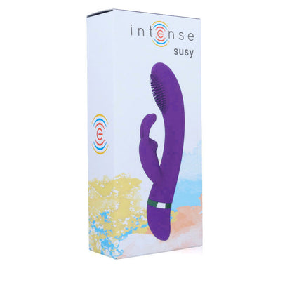 INTENSE - VIBRATEUR OSCILLANT EN SILICONE SUSY RABBIT LILAS