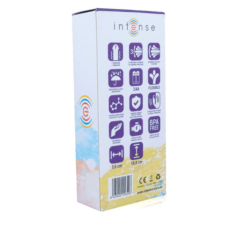 INTENSE - VIBRATEUR OSCILLANT EN SILICONE SUSY RABBIT LILAS