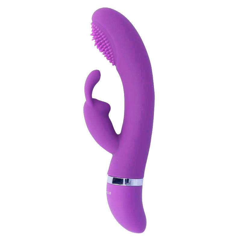 INTENSE - VIBRATEUR OSCILLANT EN SILICONE SUSY RABBIT LILAS