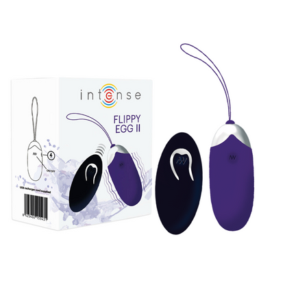 INTENSE - FLIPPY II ŒUF VIBRANT AVEC TÉLÉCOMMANDE VIOLET