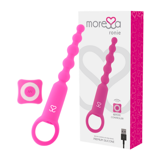 MORESSA - RONIE FJERNBETJENING ANAL GLÆDE PINK