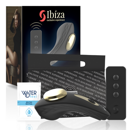 IBIZA - VIBRATEUR CULOTTE EN SILICONE AVEC TÉLÉCOMMANDE