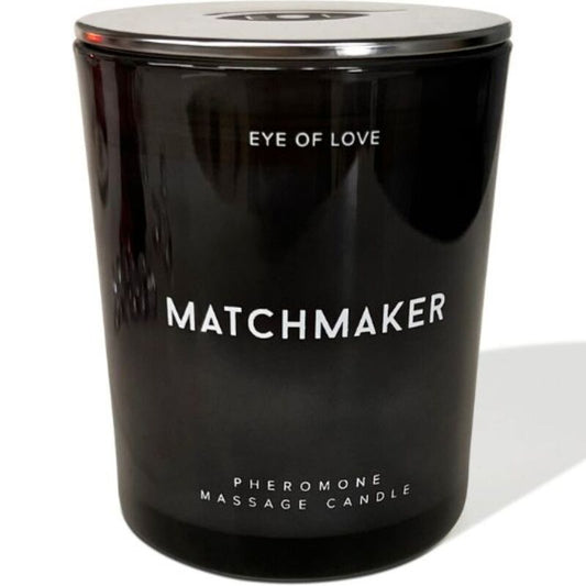 EYE OF LOVE - MATCHMAKER SORT DIAMANT MASSAGE LYS TILTRÆKKER HENDES 150 ML