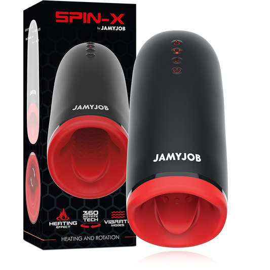 JAMYJOB - SPIN-X VARME OG ROTATION MASTURBATOR
