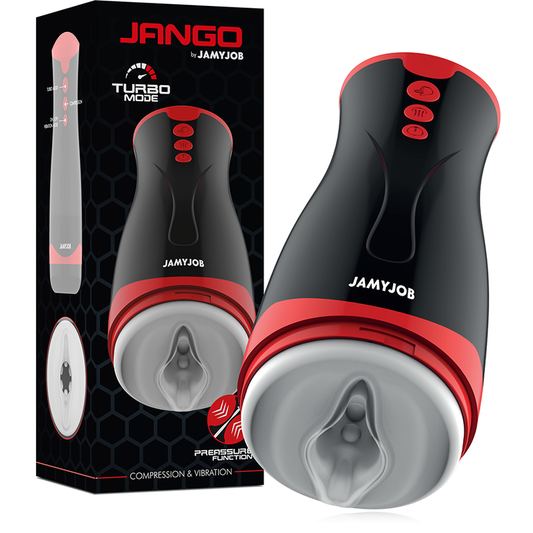 JAMYJOB - JANGO KOMPRESSION OG VIBRATION MASTURBATOR