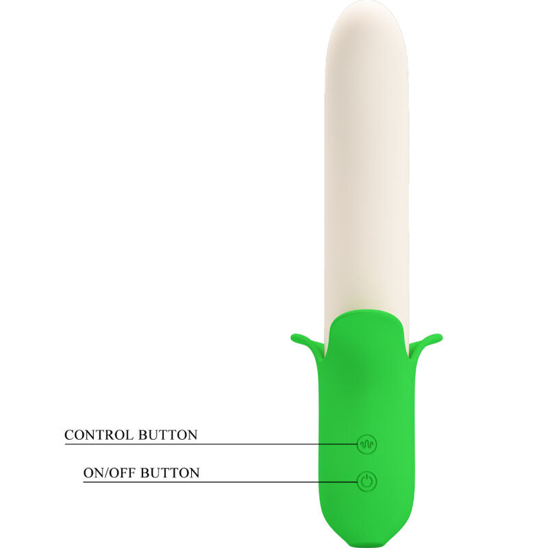 PRETTY LOVE - BANAN KNIGHT SUPER POWER 7 SILIKONE VIBRATIONER