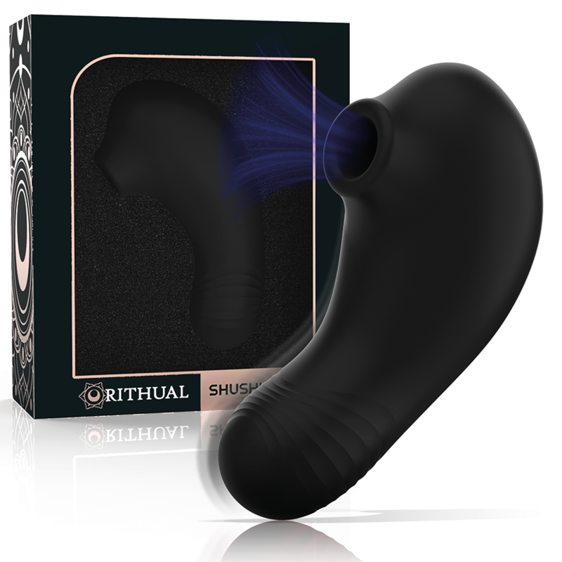 RITHUAL - SHUSHU PRO STIMULATEUR DE CLITORIS DE POCHE 2 MOTEURS À JET PUISSANTS