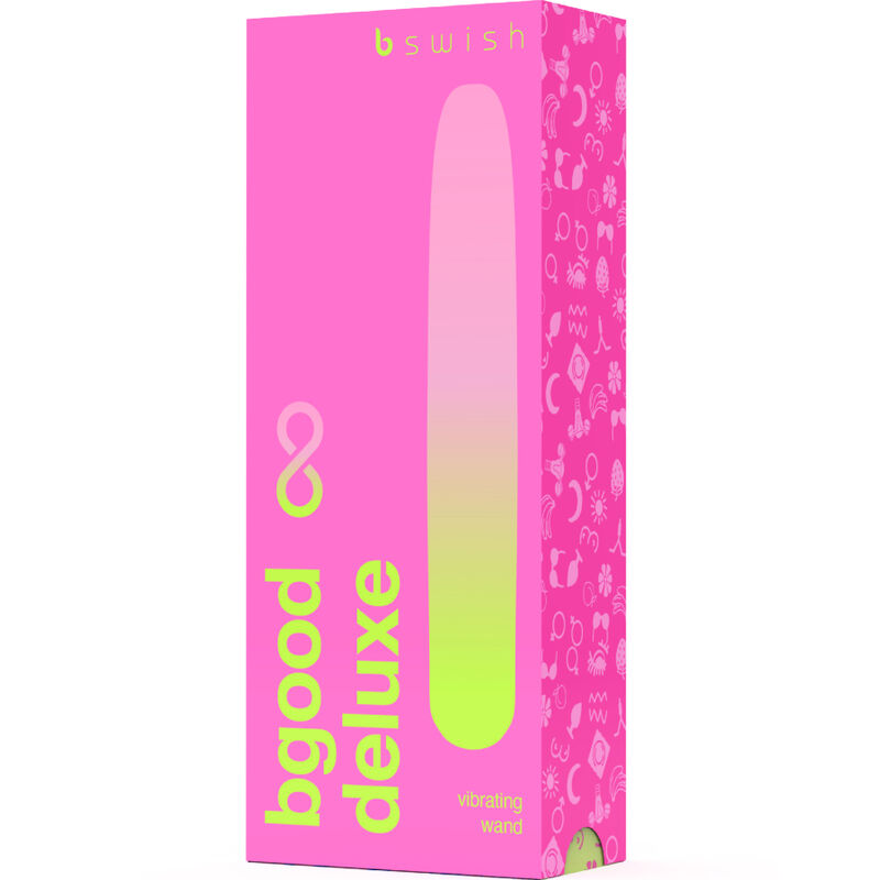 B SWISH - BGOOD INFINITE DELUXE GENOPLADELIG VIBRATOR PINK SILIKONE