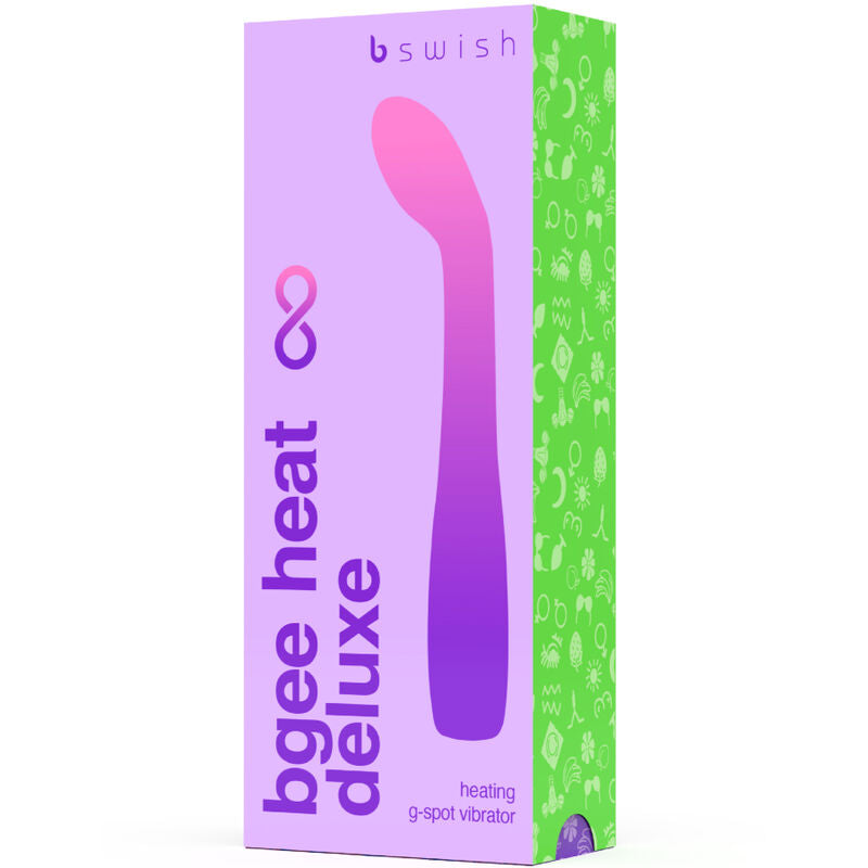 B SWISH - BGEE HEAT INFINITE DELUXE GENOPLADELIG VIBRATOR LAVENDEL SILIKONE