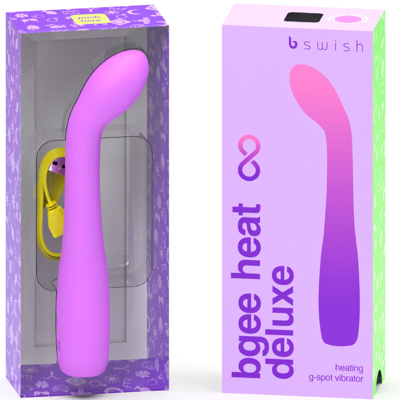 B SWISH - BGEE HEAT INFINITE DELUXE GENOPLADELIG VIBRATOR LAVENDEL SILIKONE
