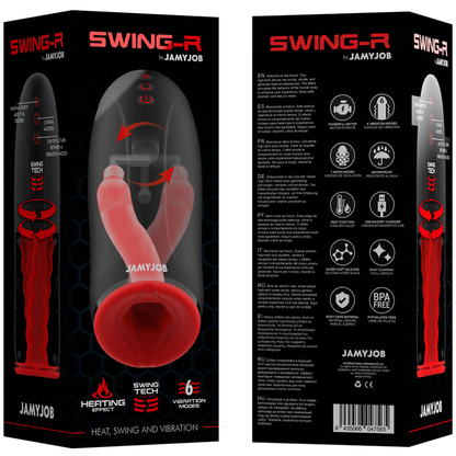 JAMYJOB - SWING-R VARMEEFFEKT, SWING TECH OG VIBRATION MASTURBATOR