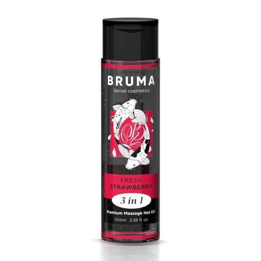 BRUMA - PREMIUM MASSAGE VARM OLIE JORDBÆR 3 I 1 - 100 ML