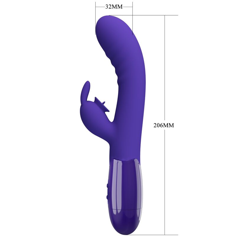 PRETTY LOVE - VIBRATEUR LAPIN VIOLET CERBERUS YOUTH