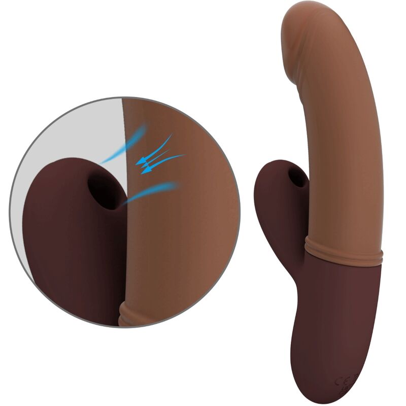 PRETTY LOVE - Vibromasseur et suceur point G Kane