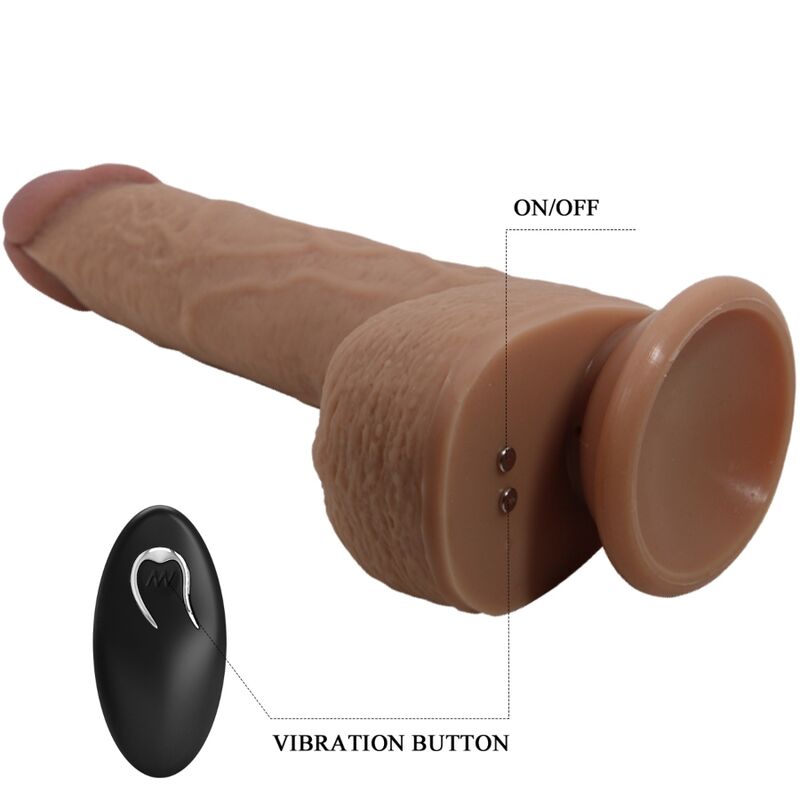 PRETTY LOVE - VIBRATEUR GODE RÉALISTE TOMMY 22,5 CM