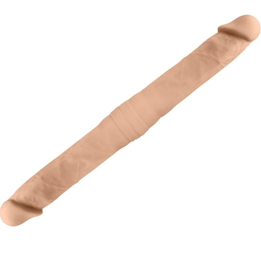 SILEXD - DOBBEL REALISTISK PENIS PREMIUM SILEXPAN SILIKONE 38,5 CM