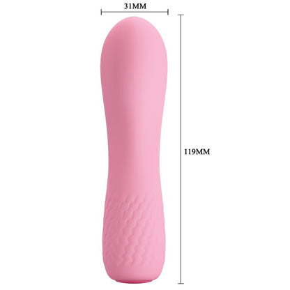 PRETTY LOVE - ALICE PINK GENOPLADELIG VIBRATOR